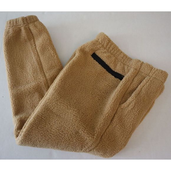 UGG 1135731 Men's Sz Large Beige Dilan Plush Sherpa Fleece Jogger Pants $128 - Picture 11 of 13